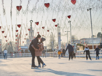 Вікенд закоханих на ВДНГ: куди піти за атмосферою 14–15 лютого