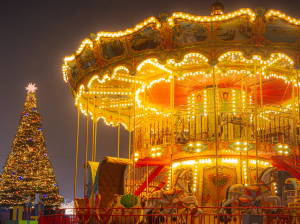 Київська карусель та Колесо огляду — зимова класика радості на ВДНГ