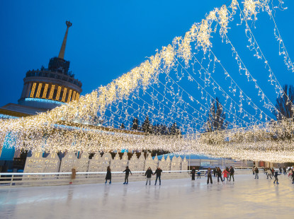 Ковзанка на ВДНГ — серце зимових розваг