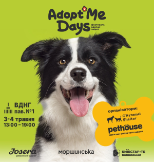 Перший фестиваль адопції звірят AdoptMe Days на ВДНГ