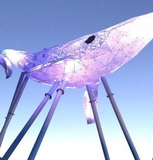 Кит знову запрацював: на ВДНГ презентували міжнародний екомистецький проєкт